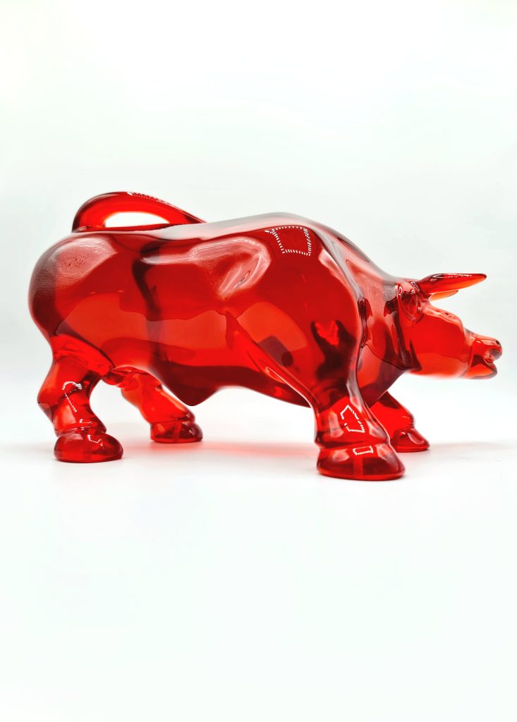 Cristal Blood bull – 30 cm