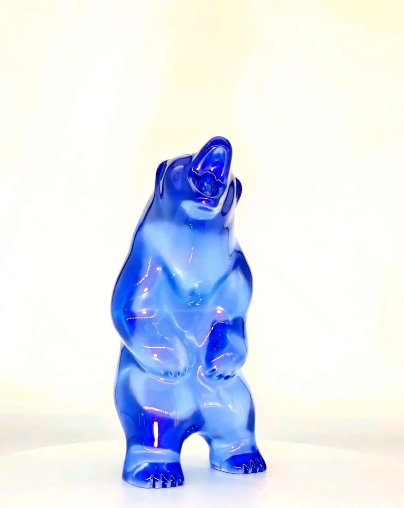 Cristal Grizzly – blue – 30 cm