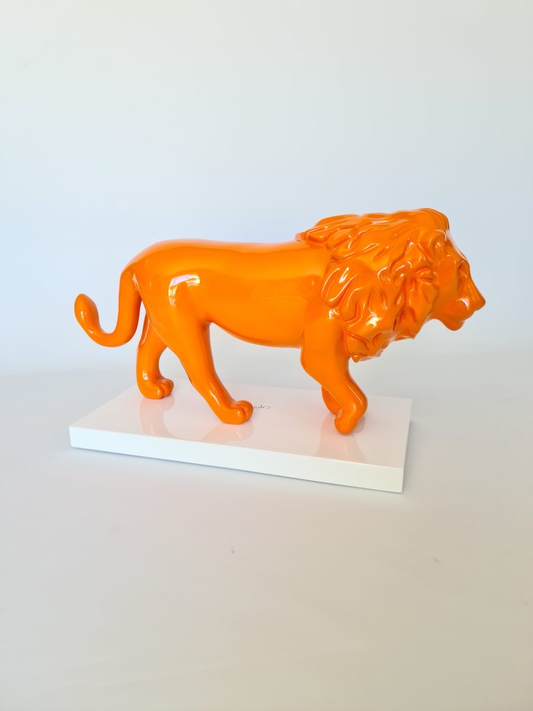 Orange Lion – 80 cm